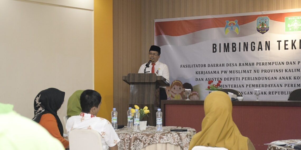 Gandeng PW Muslimat NU Kaltara Berkomitmen Tingkatkan Perlindungan Perempuan dan Anak