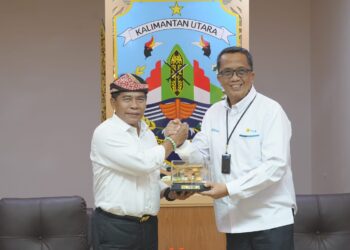Audiensi PLN: Laporkan Perkembangan Pembangunan Jaringan Listrik Di Kaltara Pada Gubernur