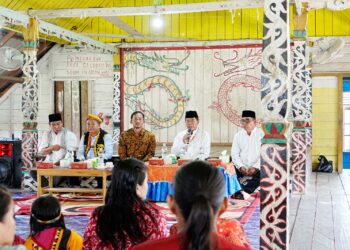 Gubernur Kaltara Gelar Diskusi Bersama Kelompok Tani Milenial Desa Seludau Sesayap Hilir