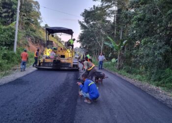 Pembangunan Jalan Di Kaltara Terus Digenjot Untuk Peningkatan Konektivitas Dan Perekonomian