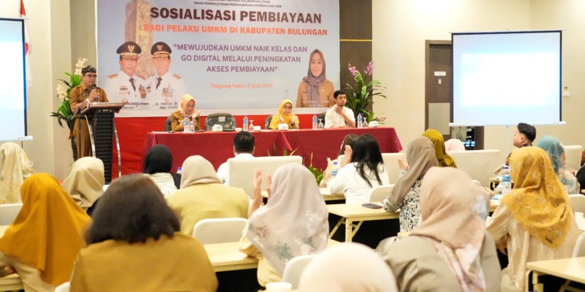 Perkuat Ekonomi UMKM !Pemprov Kaltara Gelar Sosialisasi Pembiayaan