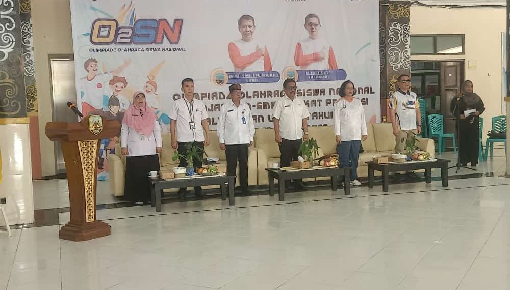 Pemprov Kaltara Apresiasi Pelaksanaan Olimpiade Olahraga Siswa Nasional (O2SN) Tingkat Provinsi