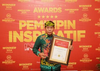 Gubernur Zainal Raih Penghargaan Sebagai 25 Pemimpin Inspiratif 2024 Dalam Seven Media Asia Awards