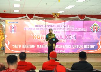DPD Persatuan Alumni Gerakan Mahasiswa Nasional Indonesia (GMNI) Kaltara Gelar Konferda