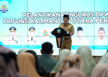 Pengurus DPW Badan Komunikasi Pemuda Remaja Masjid Indonesia (BKPRMI) Kaltara Periode 2024-2028 Resmi Dilantik