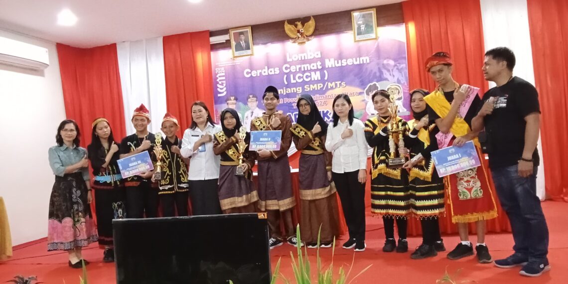 SMP Negeri 3 Tana Tidung Tampil Sebagai Juara 1 Lomba Cerdas Cermat Museum (LCCM) SMP/MTs Se-Kaltara