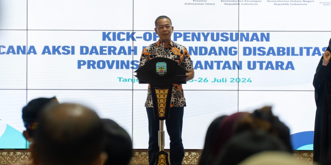 Kick-Off Penyusunan RAD-PD Provinsi Kaltara Wujudkan Inklusi Dan Pemberdayaan Penyandang Disabilitas