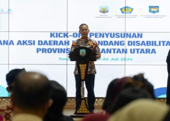 Kick-Off Penyusunan RAD-PD Provinsi Kaltara Wujudkan Inklusi Dan Pemberdayaan Penyandang Disabilitas
