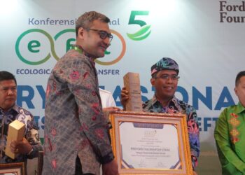 Kaltara Jadi Daerah Terbaik Dalam Penerapan Ecological Fiscal Transfer (EFT)