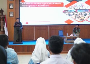 Wagub Kaltara Sampaikan Gagasan Strategis Dalam Pelantikan KAHMI Malinau