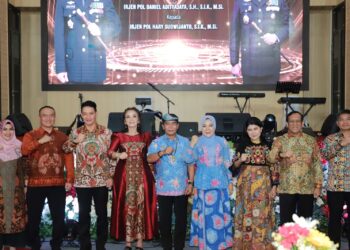 Gubernur Zainal Hadiri Pisah Sambut Kapolda Kaltara