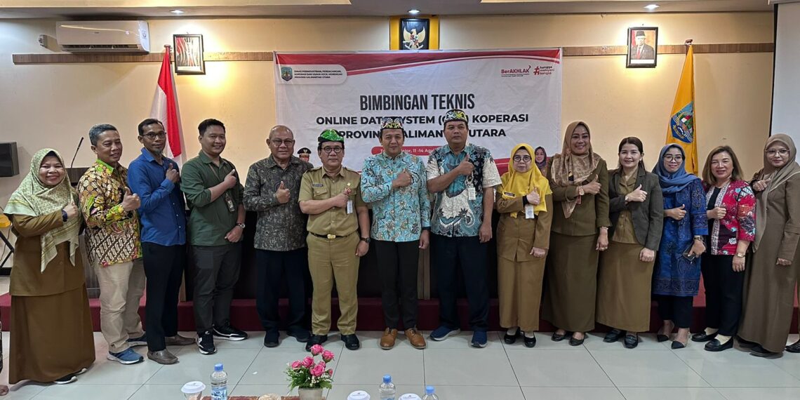 Lebih Efisien Kelola Data Koperasi ! Disperindagkop Kaltara Gelar ODS Koperasi Dan UKM