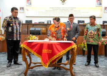 Pemprov Kaltara Bersama DPRD Sepakati Rancangan Perubahan KUA-PPAS