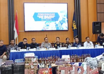 Bea Cukai Tarakan Musnahkan Barang Milik Negara Hasil Penindakan