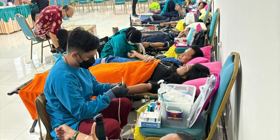 RSUD dr.H.Jusuf SK Tarakan Gerakkan Aksi Donor Darah Bersama BUMN Dan Swasta Untuk Jaga Stabilitas Supply Darah
