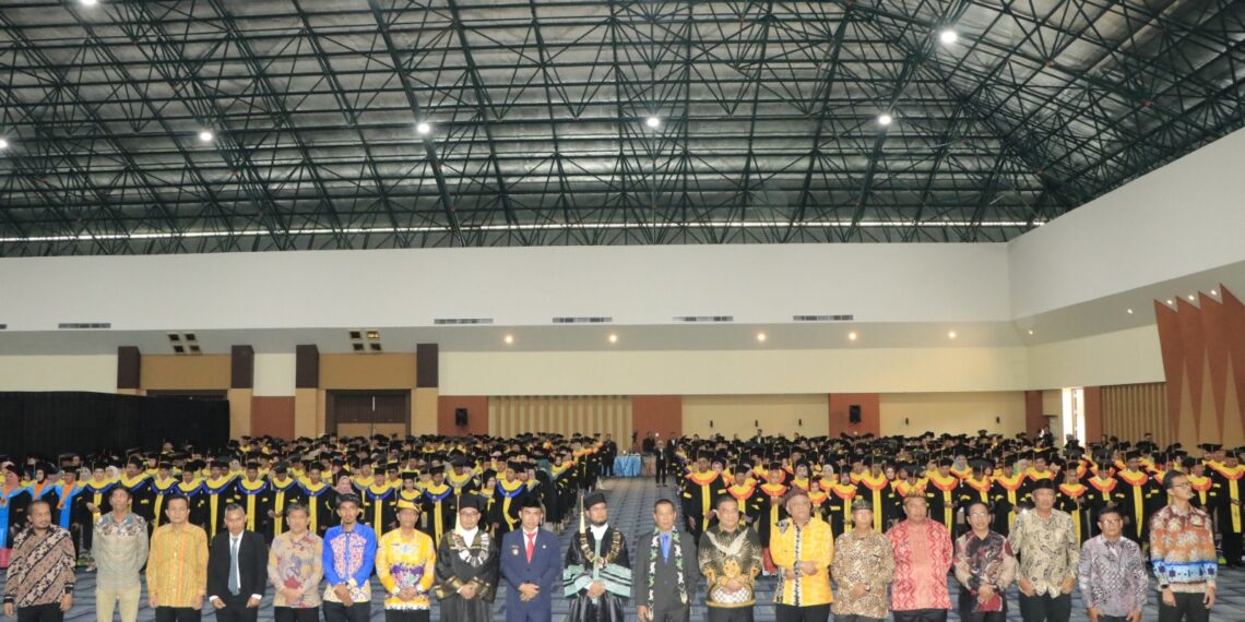 Pemprov Kaltara Sampaikan Pesan Pada Wisudawan UT Tarakan