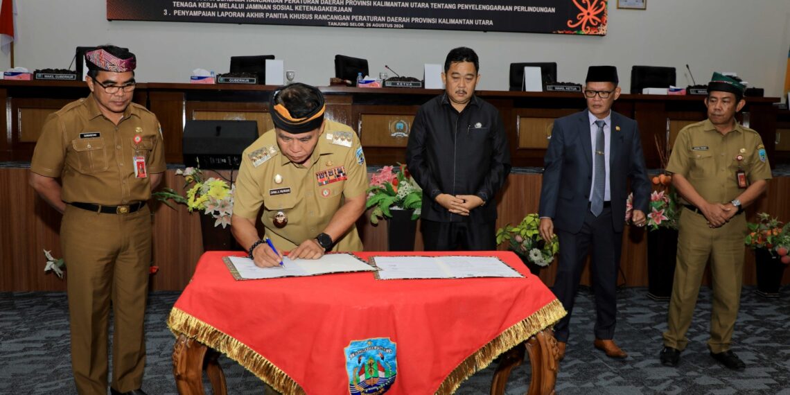 Rapat Paripurna Ke-26 DPRD Kaltara Sepakati 3 Ranperda Penting