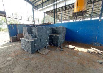 PLN Dukung Pemanfaatkan Limbah Padat/FABA PLTU Asam-Asam Menjadi Paving Block Dan Batako Guna Bangkitkan Ekonomi Rakyat