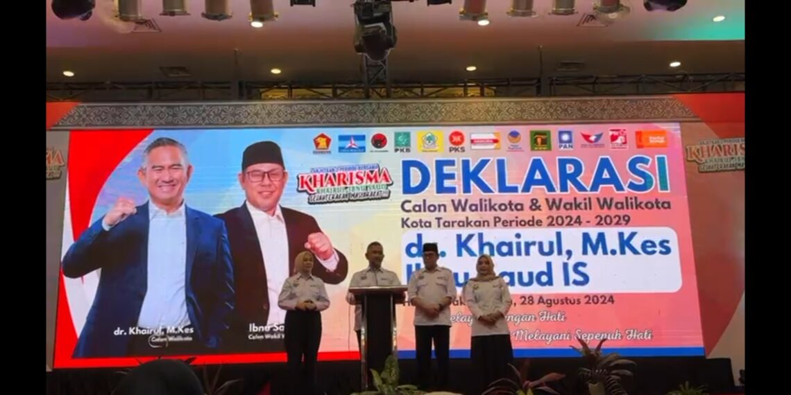 13 Partai Bersatu! “Kharisma” Siap Wujudkan Kesejahteraan Tarakan Jilid Dua
