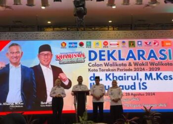 13 Partai Bersatu! “Kharisma” Siap Wujudkan Kesejahteraan Tarakan Jilid Dua