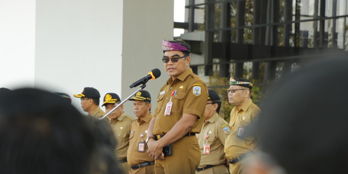 Sekprov Kaltara Pimpin Apel Awal Pekan Sampaikan Lima Arahan