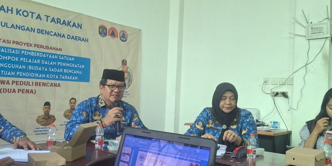 Rapat Persiapan Peringatan Bulan PRB 2024: BPBD Tarakan Gandeng Komunitas Untuk Penanaman Mangrove