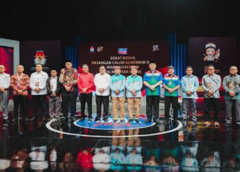 Singal Dan Kostum Paslon Nomer Urut 2-ZIAP Bikin Heboh Dan Sorotan Di Acara Debat Metro TV