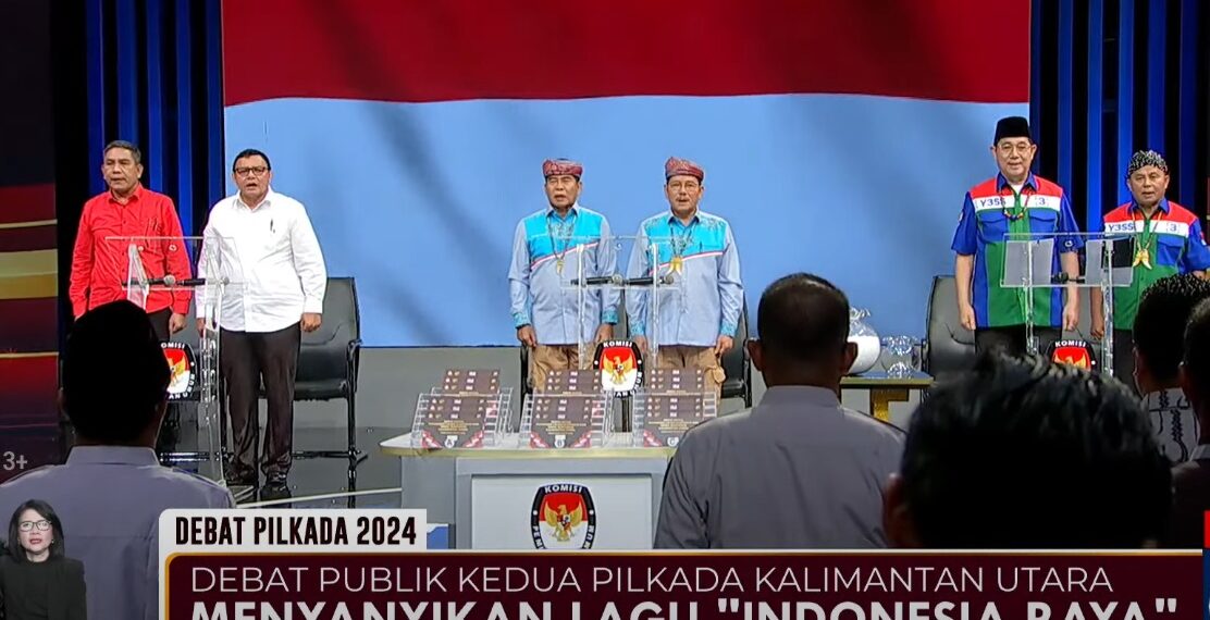 Paslon ZIAP Hadapi Serangan Dua Rival di Debat Pilgub Kaltara, Balikkan Tudingan Dengan Data Kuat