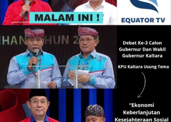 Malam Ini! KPU Kaltara Gelar Debat Ke-3 Calon Gubernur Dan Wakil Gubernur Kalimantan Utara