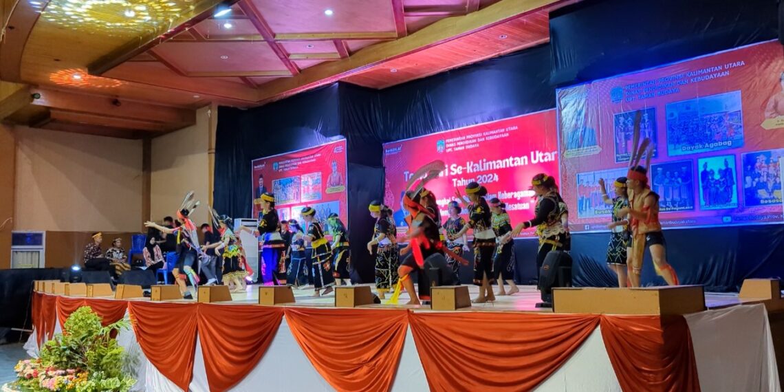 Temu Tari Se-Kaltara, Upaya Disdikbud Mengukuhkan Tari Sebagai Ikon