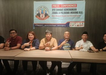 Zainal-Ingkong Unggul Telak, Elektabilitas Tembus 55% Di Pilgub Kaltara 2025-2030