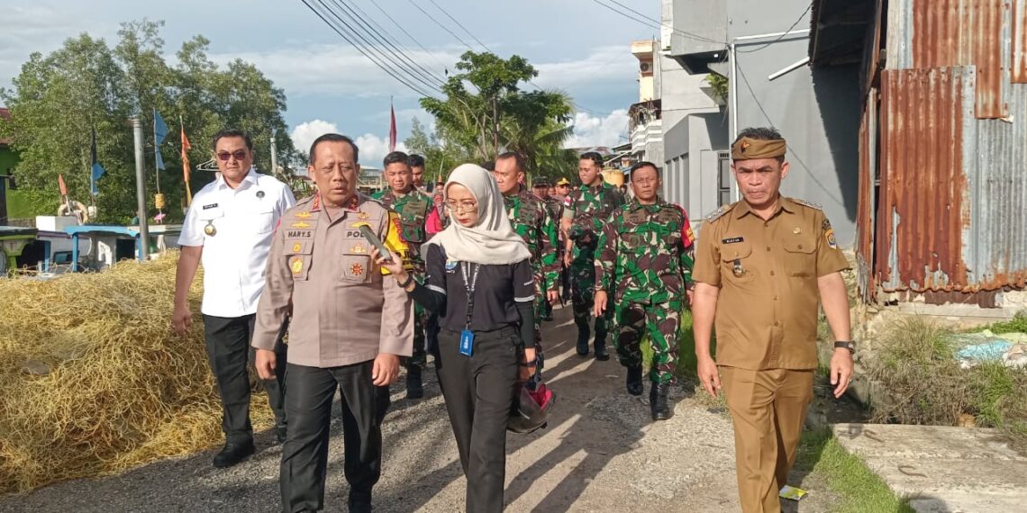 Operasi Gabungan Grebek Kampung Narkoba Di Selumit, BNNP Dan Polda Kaltara Libatkan Banyak Pihak