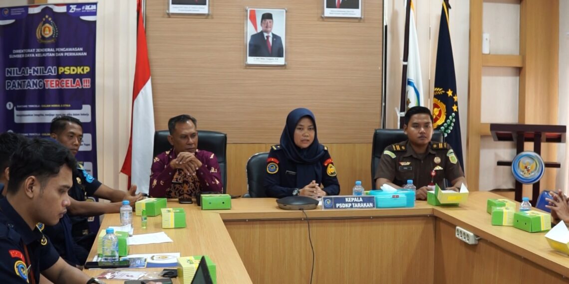 PSDKP Tarakan Jaga Integritas Lewat Sosialisasi Anti Korupsi Dan Antinarkoba