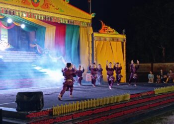 Hari Keempat Gelar Adat Budaya Dumud, Suguhkan Nyanyian Bahasa Tidung Dan Seni Bela Diri