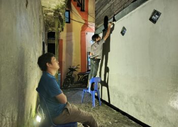 AYS Indonesia Dorong Perubahan Kampung Narkoba Jadi Kampung Inspirasi Lewat Mural Edukatif
