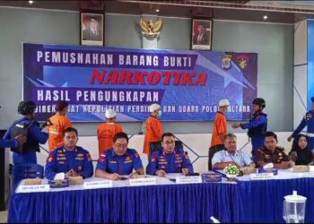 Polairud Polda Kaltara Kembali Musnahkan Sabu Hasil Pengungkapan Sindikat Jalur Laut