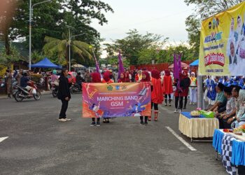 Lomba Gerak Jalan Indah Majelis Taklim Se-Kota Tarakan, Meriahkan Milad BKMT Ke-44