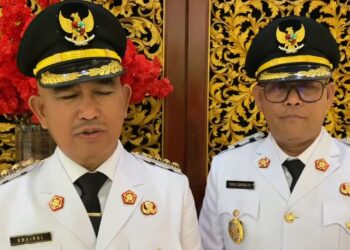 Hari ini, dr.Khairul-Ibnu Saud, Resmi Dilantik Sebagai Wali Kota Dan Wakil Wali Kota Tarakan