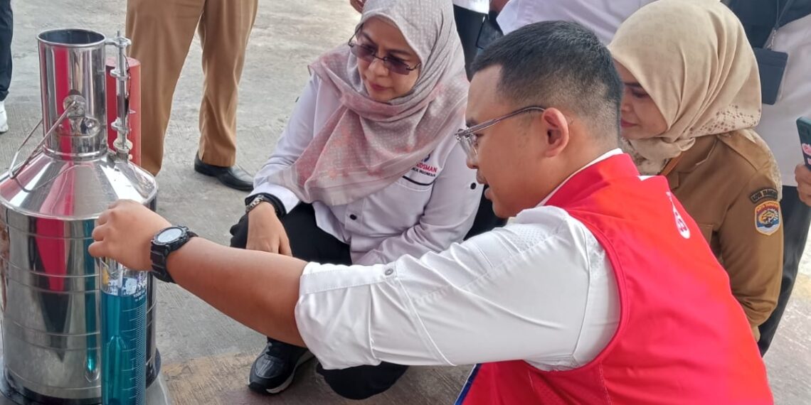 Ombudsman Kaltara, Datangi Beberapa SPBU Dan Pertashop Di Tarakan