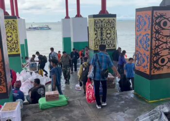 Lonjakan Arus MUDIK Di Tengkayu I Tarakan, Pemudik Harapkan Sistem Tiket Online