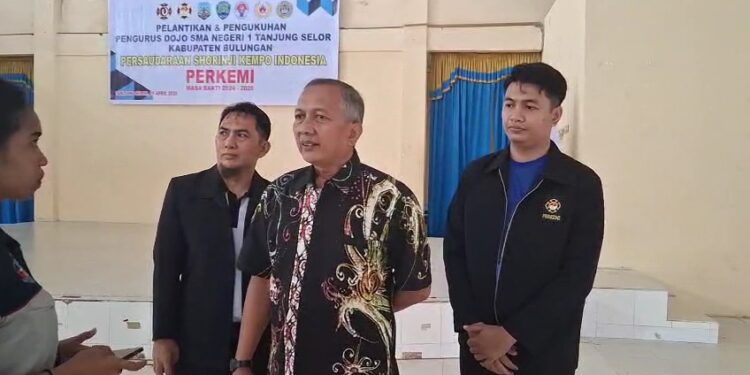 Resmi Dilantik, Pengurus PERKEMI Dojo SMAN 1 Tanjung Selor Masa Bakti 2024-2028