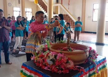 Umat Buddha Tarakan, Rayakan Tri Suci Waisak Bersama Di Vihara Vajra Bumi Dwipa