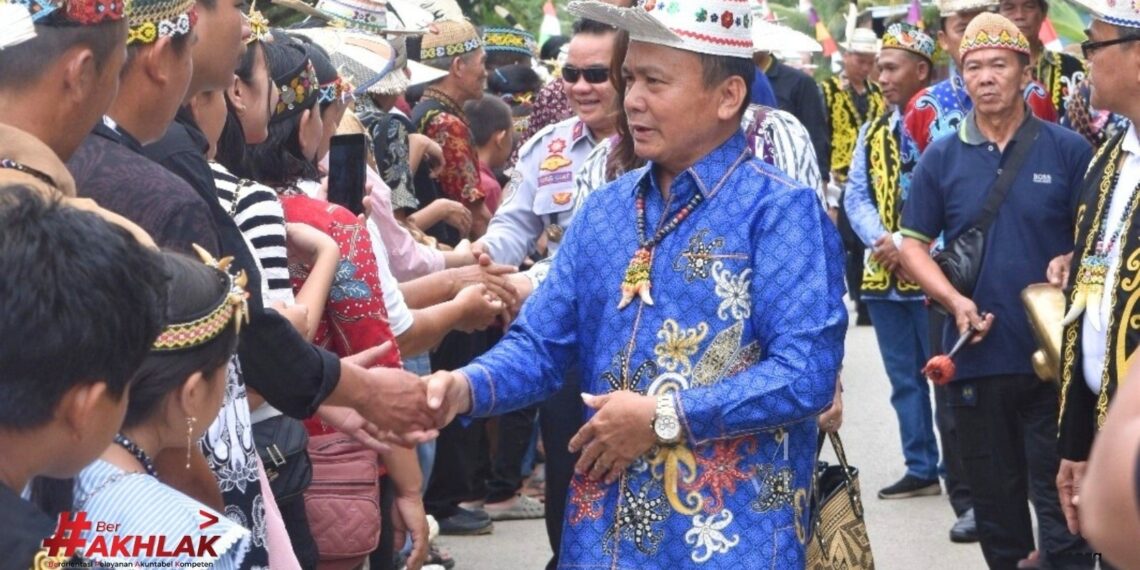 Jaga Tradisi, Pemkab Bulungan Dukung Syukuran Panen Keluarga Besar Bangen Tavai