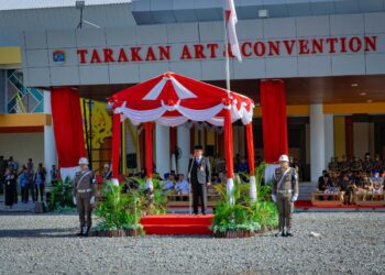 Usung Tema “Mencegah Kebakaran Menjaga Pembangunan”, Pemprov Kaltara Peringati HUT Damkar, Satpol PP Dan Satlinmas