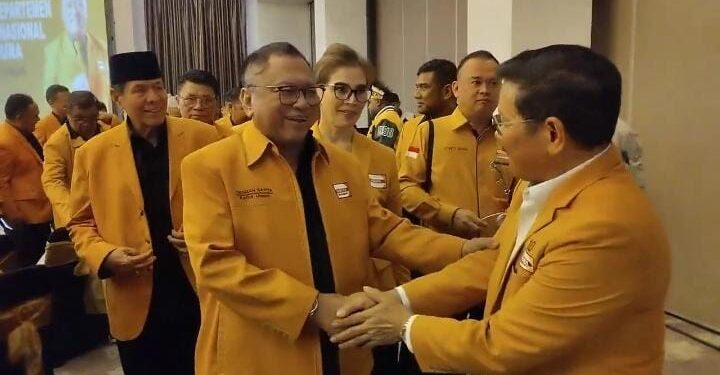 Ketua DPD Hanura Kaltara Ingkong Ala, Hadiri Rakornas I Tahun 2025, Sampaikan Pesan Ketum Untuk Para Kader