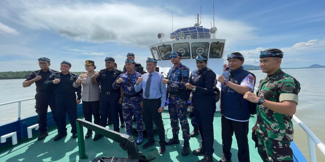 Amankan Perairan Perbatasan, Polairud Polda Kaltara Penuhi Undangan Rendezvous Dengan Polis Diraja Malaysia