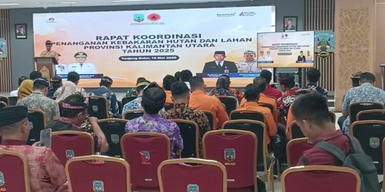 7 Dari 17 Bencana Kaltara Adalah Karhutla, Pemprov Gelar Rakor Penanggulangannya