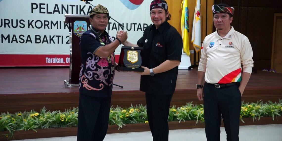 KORMI Kaltara Resmi Dilantik, Gubernur Zainal Dukung Penuh KORMI di Fornas VIII NTB