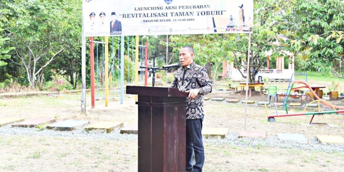 Dukung Ruang Edukasi dan Rekreasi di Bulungan, Bupati Syarwani Luncurkan Aksi Revitalisasi Taman Toburi