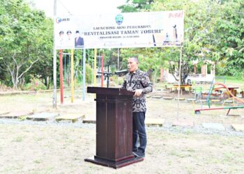 Dukung Ruang Edukasi dan Rekreasi di Bulungan, Bupati Syarwani Luncurkan Aksi Revitalisasi Taman Toburi